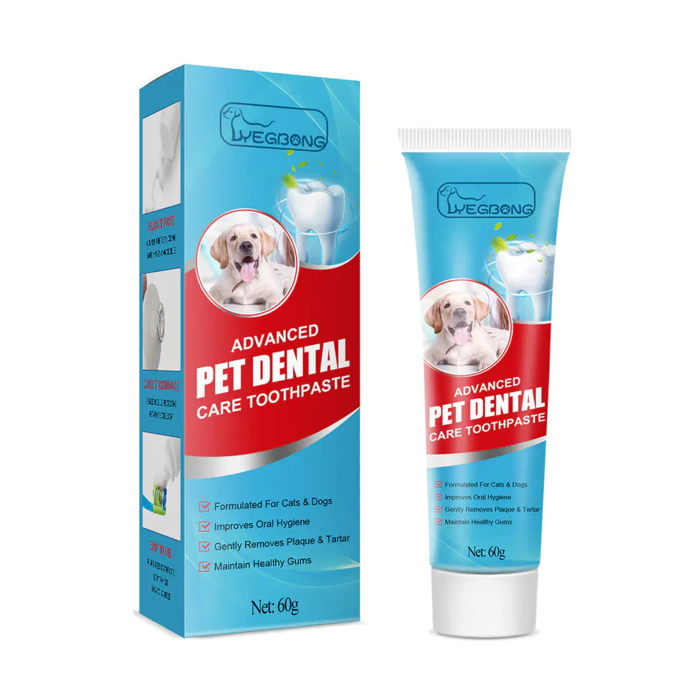 Edible Pet Toothpaste for Fresh Breath and Tartar Care